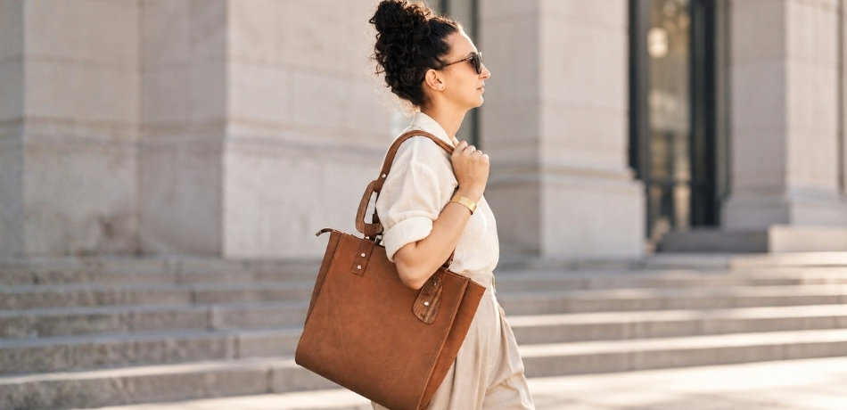 Eslo - Leather and wood design