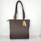 ESLO Luna Csokoládé női bőr válltáska