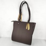ESLO Luna Chocolate Women's Leather Shoulder Bag