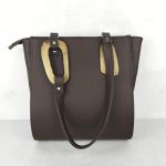 ESLO Luna Chocolate Women's Leather Shoulder Bag
