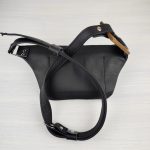 Eslo Roger bőr crossbody/övtáska fekete uniszex