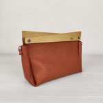 ESLO Pure Rozsda női bőr minitáska