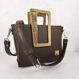 Eslo Arbora Chocolate Leather Bag