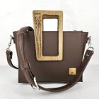 Eslo Arbora Csokoládé Bőr Kistáska 