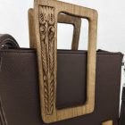 Eslo Arbora Csokoládé Bőr Kistáska 