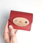 Eslo Piros Bőr Pénztárca Mini