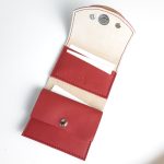 Eslo Piros Bőr Pénztárca Mini