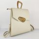 Luna Cream Women's Leather Backpack LIMITED