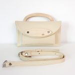 Eslo Mio Variable Cream Women's Leather Mini Bag