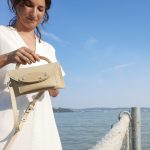 Eslo Mio Variable Cream Women's Leather Mini Bag