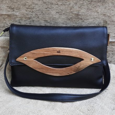 Eslo hazai, egyedi tervezésű, kézzel készített designer textilbőr, vegánbőr. műbőr női oldaltáska, boritéktáska, crossbody, kistáska