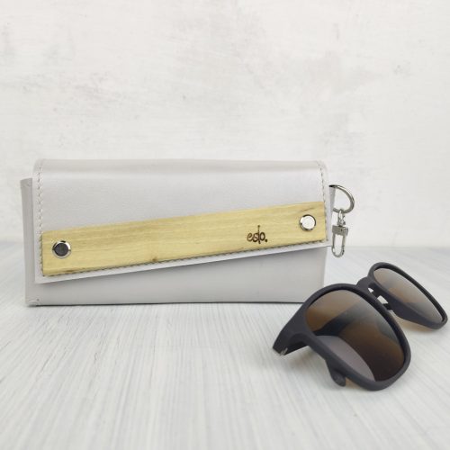 Eslo Pearl Leather Eyewear Case