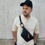 Eslo Roger Leather Crossbody/Waist Bag Black - Brown Unisex