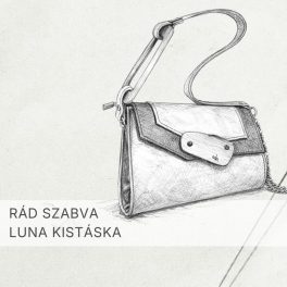 Eslo Luna egyedi hazai designer női bőr oldaltáska, prémium minőség, kézzel készített egyedi dizájn.