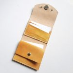 Eslo Yellow Leather Wallet Mini