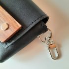 ESLO bőr szemüvegtok fekete