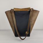 Eslo Pure Batik Black Mix Women's Leather Shoulder Bag