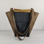 Eslo Pure Batik Black Mix Women's Leather Shoulder Bag