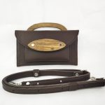 Eslo Mio Variálható Csokibarna Mini Bőrtáska