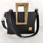 Eslo Arbora Black Leather Small Bag - introductory price