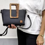 Eslo Arbora Black Leather Small Bag - introductory price