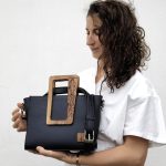 Eslo Arbora Black Leather Small Bag - introductory price