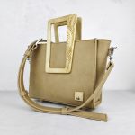 Eslo Arbora Light Brown Leather Satchel