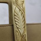 Eslo Arbora Világosbarna Bőr Kistáska 