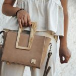 Eslo Arbora Light Brown Leather Satchel