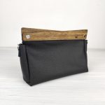 ESLO Pure Fekete női bőr minitáska