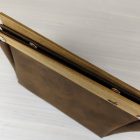 Eslo Pure hazai designer női  batik bőr pipere, alkalmi táska, prémium minőség, kézzel készített egyedi dizájn.