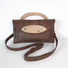 Eslo Mio Variálható Batik Barna Női Bőr Mini Táska LIMITED