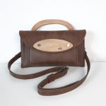 Eslo Mio Variable Batik Brown Women's Leather Mini Bag LIMITED