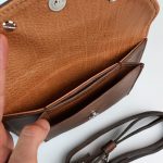 Eslo Mio Variable Batik Brown Women's Leather Mini Bag LIMITED