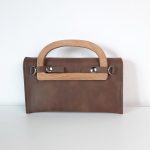 Eslo Mio Variable Batik Brown Women's Leather Mini Bag LIMITED