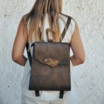 ESLO Luna Batik Women's Leather Backpack | LAST PIECE