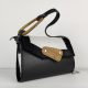 ESLO Luna Black Pearl Women's Leather Side Bag LIMITED