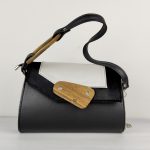 ESLO Luna Black Pearl Women's Leather Side Bag LIMITED