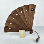 Eslo Black Walnut Fan
