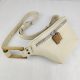 Eslo Roger Leather Crossbody/Waist Bag Cream Unisex