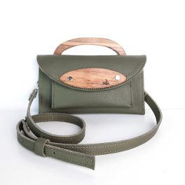   Eslo Mio Variable Green Women's Leather Mini Bag LIMITED