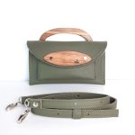 Eslo Mio Variable Green Women's Leather Mini Bag LIMITED