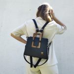 ESLO Pix 4in1 Black Women's Leather Bag