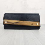 Eslo Black Suede Women's Wallet LIMITED