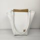 Eslo Pure White Women's Leather Shoulder Bag LIMITED