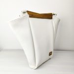 Eslo Pure White Women's Leather Shoulder Bag LIMITED