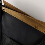 Eslo Pure Black Women's Leather Shoulder Bag