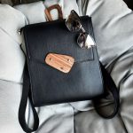 ESLO Luna Black Women's Leather Backpack