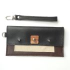 Eslo hazai, egyedi tervezésű, kézzel készített designer bőr női pénztárca