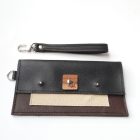 Eslo hazai, egyedi tervezésű, kézzel készített designer bőr női pénztárca